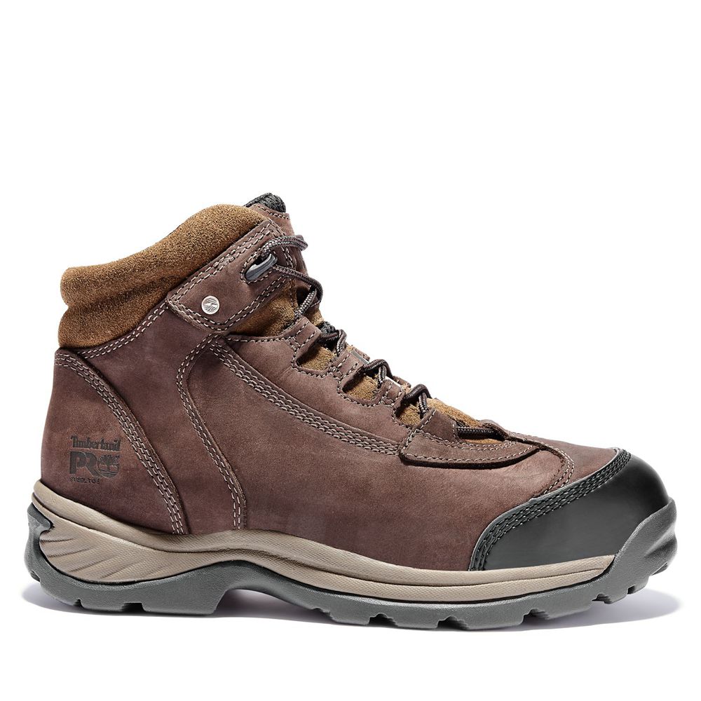 Bocanci De Muncă Timberland Barbati Maro/Negrii - Pro® Ratchet Steel Toe - Romania - NPOBWG716